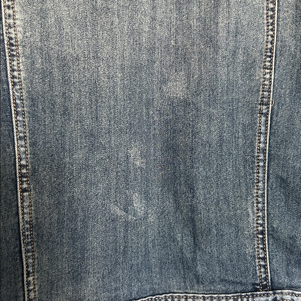 Maurices Blue Denim Jacket size 0/0X/12/L - Picture 4 of 10
